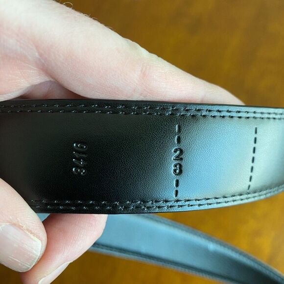 Comfort Click Leather Adjustable Mens Belt. Sizes 28-44. Ratchet Easy to Use - Picture 7 of 12